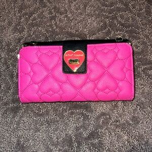 BETSEY JOHNSON- Pink Wallet